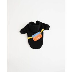 Paws & Whiskers Paps & Whiskers Odijelo za pse City Walk Dukserica, crna Cene