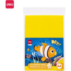 Deli KARTON U BOJI VALOVITI A4 10 LISTA 83613 Cene