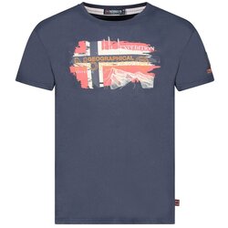 Geographical Norway Muška majica Jysuis db 254, Teget Cene