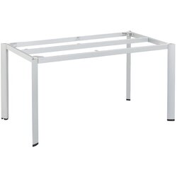 Vrtne mize Okvir za mizo KETTLER EDGE 140×70 cm – srebrn Cene