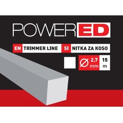 POWERED Nitka za koso Powered (15 m, debelina: 2,7 mm, kvadratna) Cene