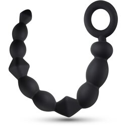 Blush Anal Adventures Platinum Silicone Beginner Anal Beads Black Cijene