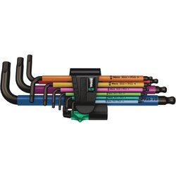 Wera 950/9 hex-plus multicolour 1 set imbus ključeva, metrički, blacklaser, 9 komada ( 022089 ) Cene