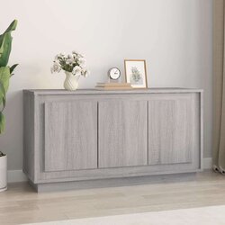  Komoda sivog hrasta sonome 102x35x55 cm od konstruiranog drva Cijene