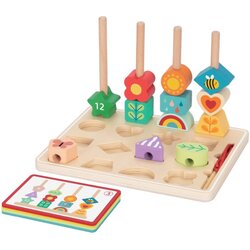 2Kids Toys Card Sorting Game Meadow aktivnostna igrača 18m+ 30 kos Cene