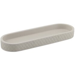 Sapho Bež betonska posoda Aphrodite, dolžina 30 cm Cene