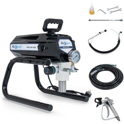 THUNDER Profesionalni brezzračni barvni agregat Hexwelt HW-AM-460 – 1000 W, 210 bar, 1,8 l/min, (5000313233) Cene