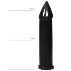 All Black Analni dildo 24 cm Cene