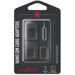 Maxlife Set adaptera za SIM kartice 4/1 i iglom Cene