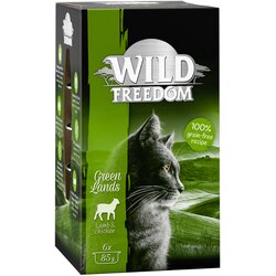 Wild Freedom Varčno pakiranje Adult pladnji 24 x 85 g - Green Lands - Jagnjetina & piščanec Cene