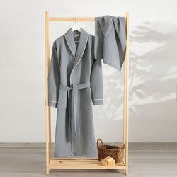 Lessentiel Maison Set bade mantil i peškir, Sivi Cene
