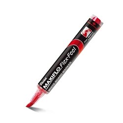 Pentel Marker za bijelu ploču Maxiflo Flex-feel, crveni Cene