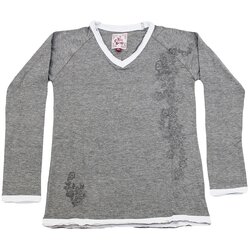 Miss Girly Majice s kratkimi rokavi T-shirt fille FASSOL Siva Cene