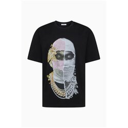 Ih Nom Uh Nit Majice s kratkimi rokavi T-SHIRT NUS26295 BLACK Črna Cene