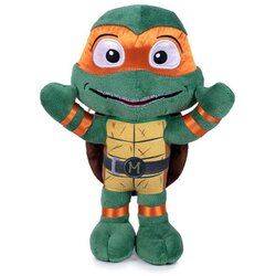 Teenage Mutant Ninja Turtles Ninja Turtles Mutant Mayhem Michelangelo plišana igračka 21 cm Cene