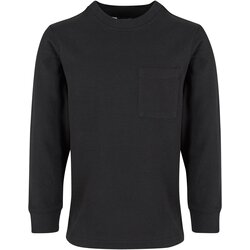Urban Classics Boys' long-sleeved T-shirt with pocket black Cijene