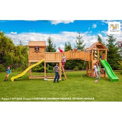 Fungoo Maxi set SIZED PLAZA - drveno dječje igralište Cene