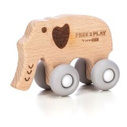 Free 2 Play leseni slonček na kolesih Cene