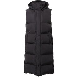 Superdry LONGLINE HOODED PUFFER GILET Crna Cene
