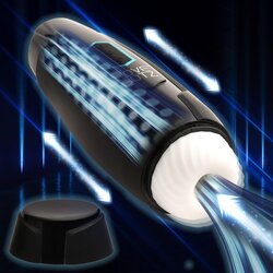 Lovebotz The Milker Max 14X Thrusting & Vibrating Masturbator Cene