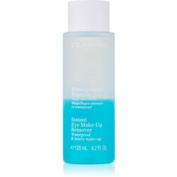 Clarins Instant Eye Make-Up Remover proizvod za skidanje vodootpornog pudera za osjetljive oči 125 ml Cijene