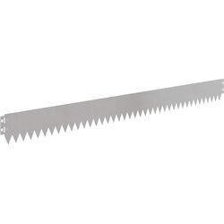 vidaXL Robovi trave 10 pcs 103 x 10 cm Jeklo Srebrna, (5000301377) Cene