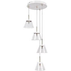 Rabalux aviana, visilica, led 24W, bela/bronze Cene