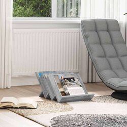  Regal za revije Siva Sonoma 53 x 40 x 28,5 cm Konstruiran les, (5000214267) Cene