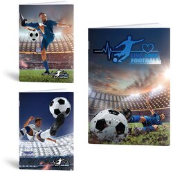 Rucksack Only Zvezek A4 Nogomet2, brezčrtni, 52 listov, sortirano Cene