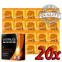 Vitalis Premium Stimulation & Warming 20 pack Cene