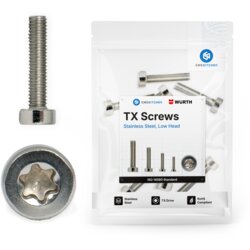 CNC Kitchen M5 Cheese Head Screws, Low Head (ISO 14580), Stainless Steel A2-70 Cene