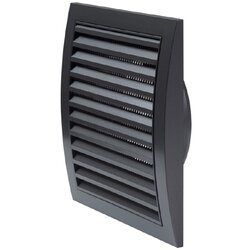 VAFRA PVC fasadni zračnik (190 x 190 mm, Ø 125 mm, antracit) Cene