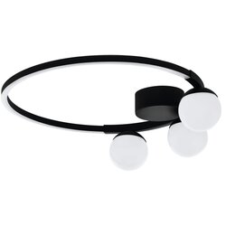Eglo Phianeros spot/1, led, 22w, prečnik 400, crno/bela Cene