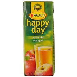 HAPPY DAY Voćni sok RAUCH 100% jabuka 200ml Cene