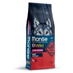 BWild monge low grain dog all breeds adult deer - 2.5 kg Cene