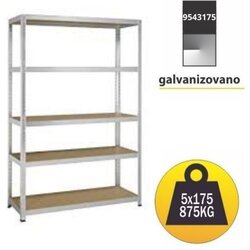 SmartStorage polica metal i medijapan 180x120x30cm 5x175kg Cene