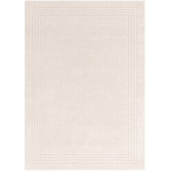Asiatic Carpets Slonokoščena ročno tkana volnena preproga 120x170 cm Orlo Ivory – Cene