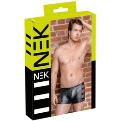NEK - bokserice s nitnama i patentnim zatvaračem (crne) - M Cene