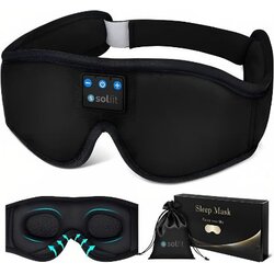 Solfit Maska za Spanje s Bluetooth in Integriranimi Slušalkami - SLEEPHONES, (21723020) Cene