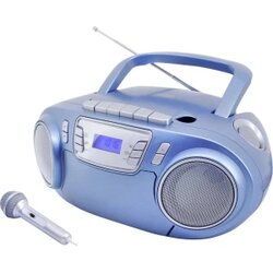Soundmaster SCD5800BL N/A ukw, USB, kaseta, radio snimač uklj. mikrofon plava boja Cene