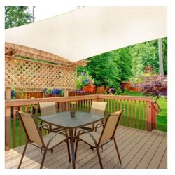 MULTIGARDEN solarno kvadratno jedro 4x4m beige Cene