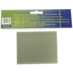 Velleman ECL1/2 euro ploča (D x Š) 80 mm x 100 mm Sadržaj 1 St. Cene