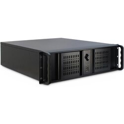 Inter-tech 3U-3098-S Rack Black Cene