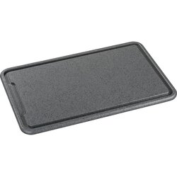 Zassenhaus Carving Board Plastic Dark Grey 42x27x1,5cm Cene