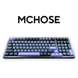MCHOSE G98 Pro Mechanical Keyboard Black Purple, 98%, HW-G98S-3 /HR znakovi/ Cene