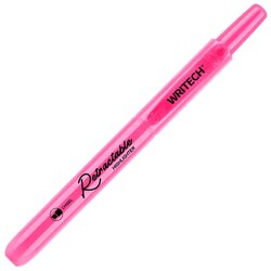 Writech Marker Fluo Click, roza Cene