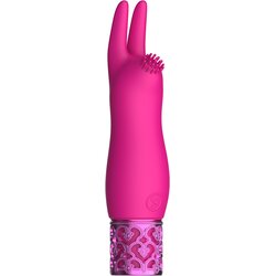 Royal Gem Elegance Rechargeable Silicone Bullet Pink Cene