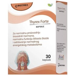 Biotrex nutraceuticals THYREX FORTE, 30 kapsula Cene