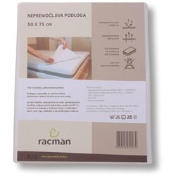 Racman nepremočljiva podloga OP1 75x50 white Cene