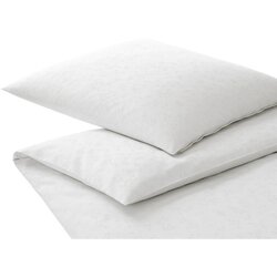 Elegante POSTELJNINA 200/200 cm žakar bela Cene